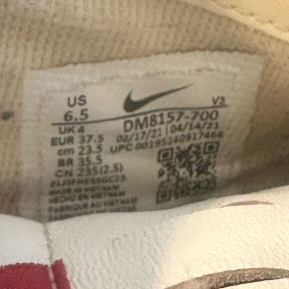 NIKE Air Force 1 Low Shadow Sisterhood Cashmere Shoes Sneakers 6.5 Women’s - Picture 6 of 10